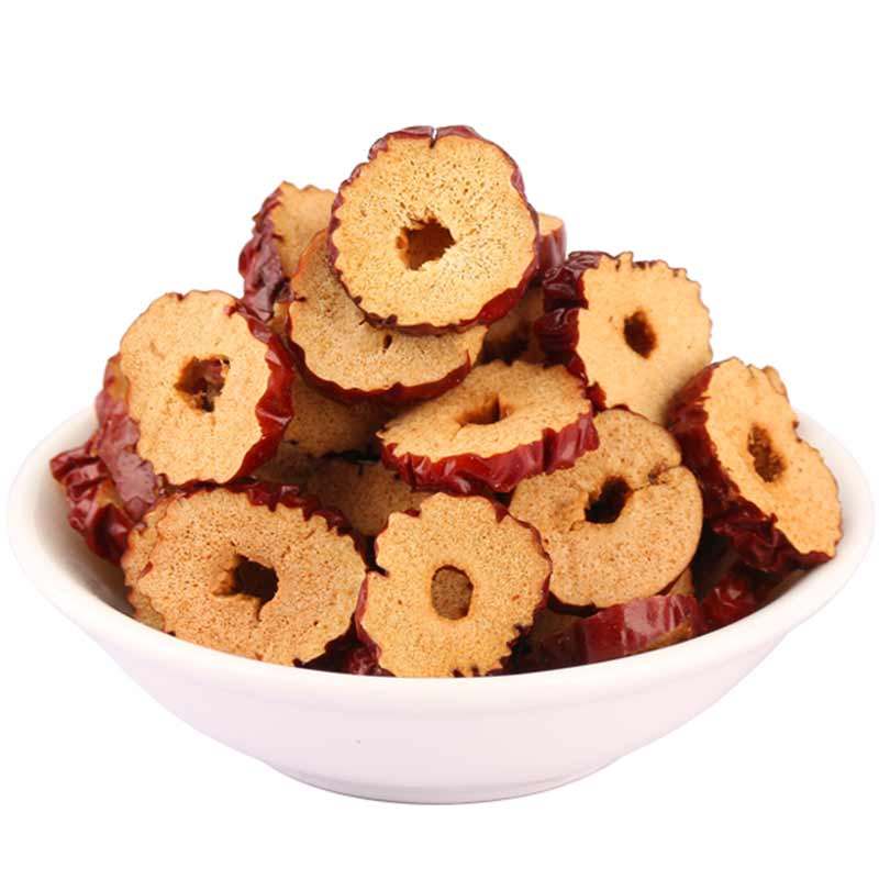再一客香酥红枣片红枣干无核脆红枣片新疆枣圈脆枣干吃泡茶1000g