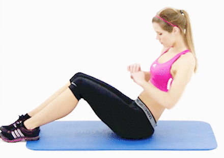 一,腰部运动,仰卧起坐就够 动作不用太复杂,大概两三天一次,每次一个