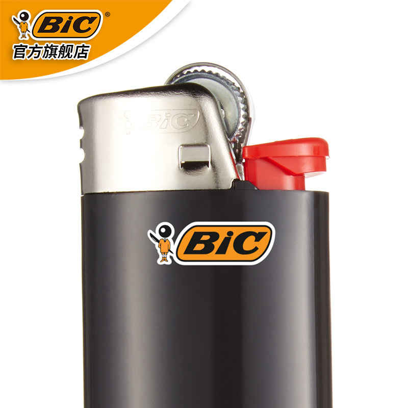 法国bic比克10支装cr带簧片j23j25j26一次性火石砂轮式打火机家用