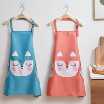 Apron home kitchen Net red with waterproof and oil-proof 2021 new explosive cute Japanese overalls women Summer