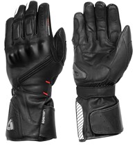 Velvet cotton autumn and winter motorcycle waterproof leather gloves Riding racing warm gloves leather autumn and winter H20