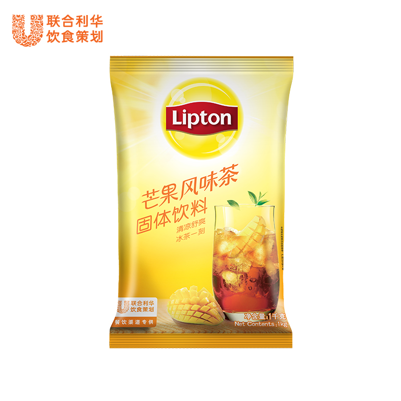 立顿Lipton芒果风味茶冰茶袋装茶粉冲饮1kg企业采购产品展示图1