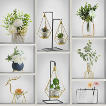 Nordic Modern Minimalist Home Xuanguan Furnishing Small Swing Piece Light Lavish Creative Living Room TV Cabinet Wine Cabinet Decorations