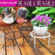 Gardening creative new iron flower stand European bronze flower pot bold empty flower stand chassis desktop simple home Gardening creative new iron flower stand European bronze flower pot bold empty flower stand chassis desktop simple home