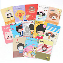 School children cute notepad Children stationery Mini notebook Student prizes Creative cartoon small book