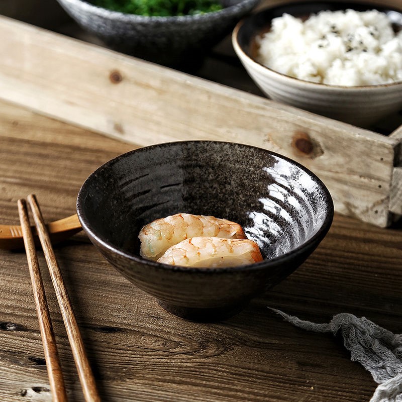 Restoring ancient ways the Japanese kitchen tableware ceramic dishes home eat rice bowls bowl restaurant porringer treasure bowl