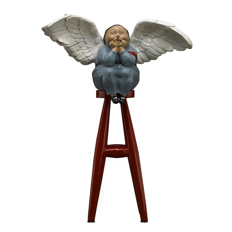 稀奇艺术限量雕塑摆件瞿广慈作品《最天使-坤》配精美礼物盒