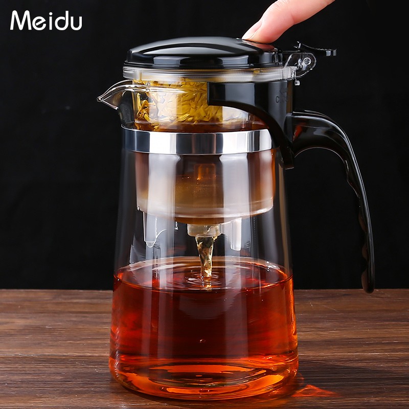 Floating Comfort Cup Tea Pot filter Tea Maker Home Teapot Tea Water Key Separation Tea Tea Glass Tea Glass Tea Cup-Taobao