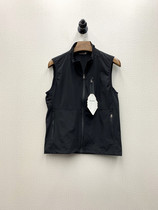 Outdoor Summer New mens sport Leisure waistcoat light and breathable zipped vest casual 100 lap pure color jacket