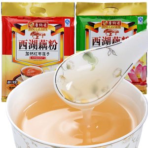 (4口味可选)唐纳兹冲饮代餐红枣莲子西湖藕粉660g(22小包)