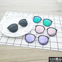 2017 new Han edition of retro - baby sunglasses for boys and girls with ultraviolet glasses