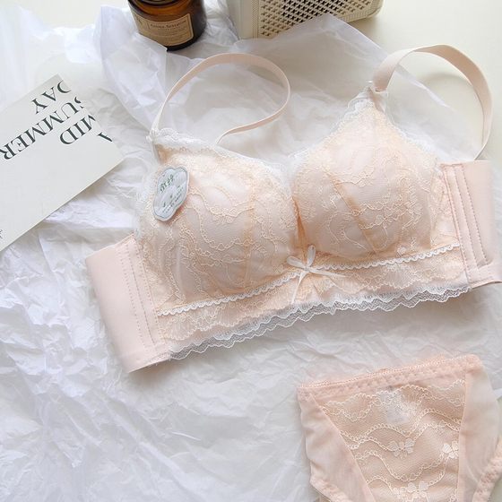 Bra gathering and non-empty cup adjustment small breast underwear for women's sexy lace comfort new girl's mulberry silk bra
Bra gathering and non-empty cup adjustment small breast underwear for women's sexy lace comfort new girl's mulberry silk bra