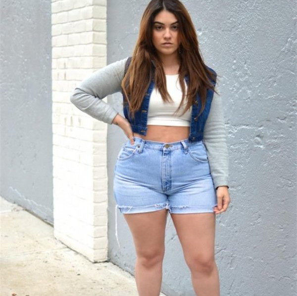 胖妞穿搭|炎炎夏日,短裙短裤穿起来!