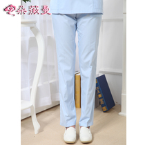 Duowiman white nurse pants work pants Summer elastic waist nurse uniform elastic pants winter