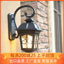 Outdoor wall lamp waterproof balcony lamp Outdoor solar lamp outdoor