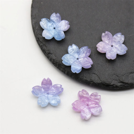 5 가격의 18mm 아세트산 모방 쉘 3 차원 벚꽃 DIY 고대 스타일 헤어핀 스텝 쉐이킹 소재 5 가격의 18mm 아세트산 모방 쉘 3 차원 벚꽃 DIY 고대 스타일 헤어핀 스텝 쉐이킹 소재