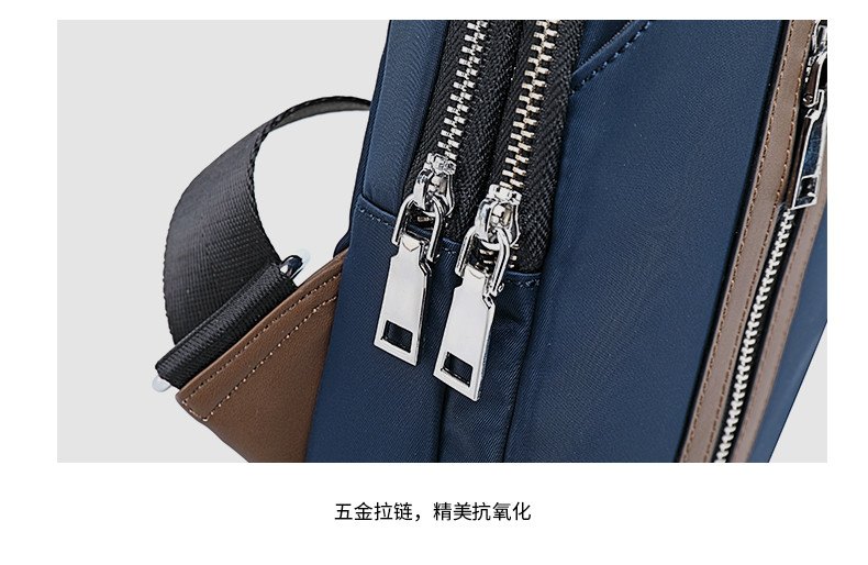 landcase男包胸包休闲多功能单肩包户外时尚斜挎包小背包潮牌包包_7折