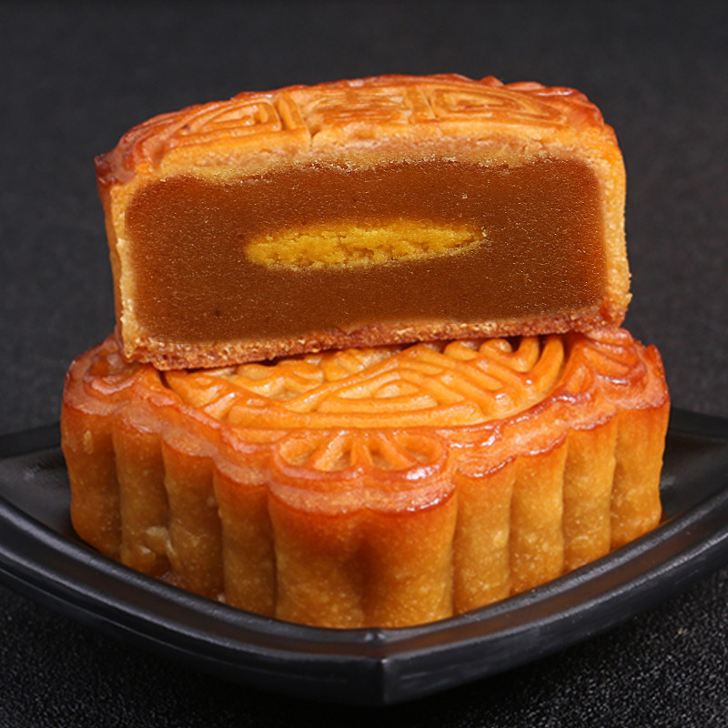 溏心广式月饼蛋黄莲蓉月饼100g*4只装