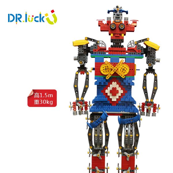 正品万格乐博士机械百变超大幼儿展示科技教具机器人模型 大雁