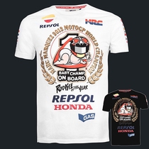 Motorgp racing commemorative shirt summer quick-dry off-road half sleeve 93 Marquis fans casual riding T-shirt