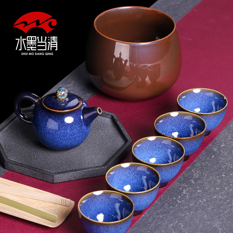 Tea to wash water, after the Japanese zen household ceramic pot tubas tooling for wash cup retro kung fu Tea accessories