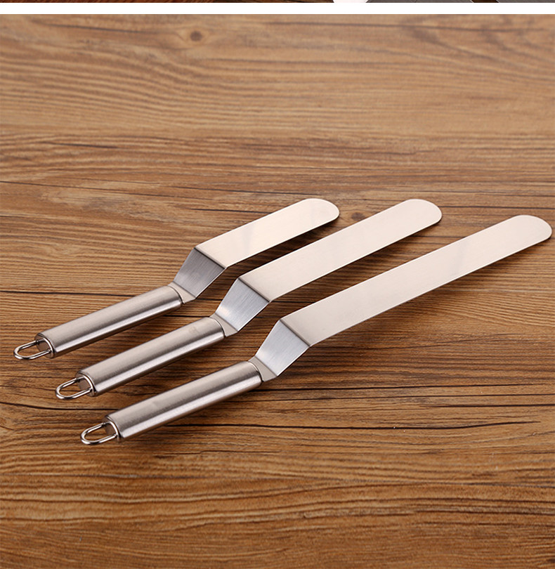 名器抹刀烘培工具不锈钢抹刀奶油刀蛋糕抹刀小抹刀奶油抹平刀8寸