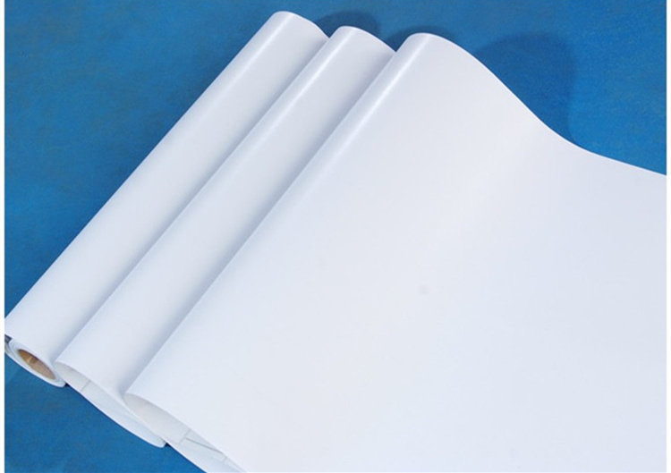 富瀚 自粘墙纸pvc防水壁纸墙贴纯白色即时贴家具翻新橱柜抽屉贴纸