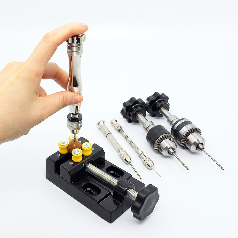 军事模型制作工具模型钻孔工具手工diy国产打孔手钻电钻钻头套装