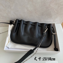 Export small mouse goods shoulder cross chain drawstring fold retro small bag