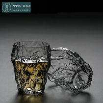 Italy ZPPSN Japanese-style heat-resistant glass fair cup high-end thickened high-temperature resistant home office tea cup
