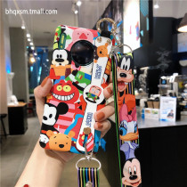 Cartoon Huawei p40pro mobile phone shell Sun Lady with mate30 slanted satchel with hanging rope full bag anti-fall p30pro upscale woman with nova7 net red wristband bracket p30pro back