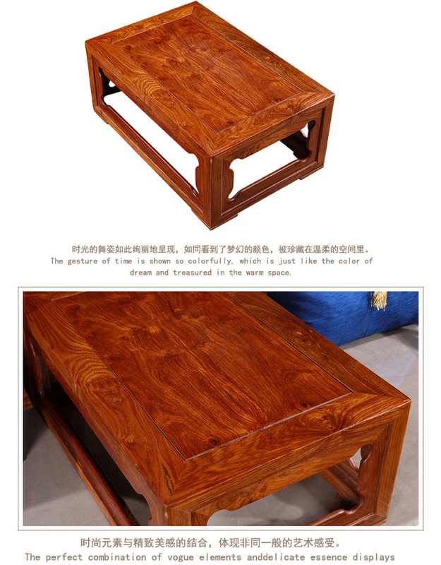 Giường gỗ La Hán phong cách nhà Minh đồ nội thất bằng gỗ gụ kiểu Trung Quốc mới 100% gỗ đàn hương đỏ nhím gỗ đàn hương tiêu chuẩn quốc gia gỗ gụ gỗ sáp nóng - Giường