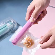 Mooncake snack bag sealing machine household mini portable sealer Japan electric heating small hand pressure sealing bag machine artifact