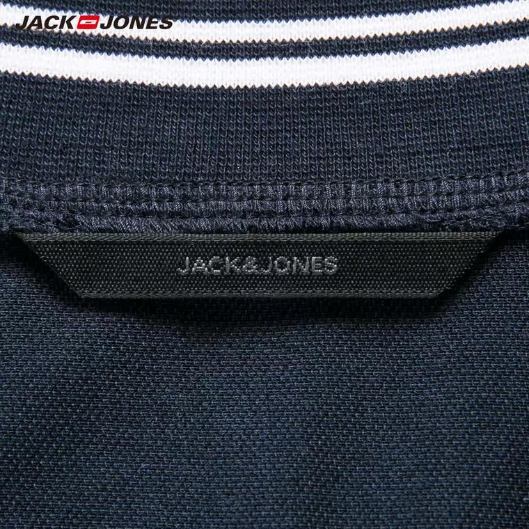 JackJones杰克琼斯商务七分袖棒球衫衬男士外套薄款秋E|215331006