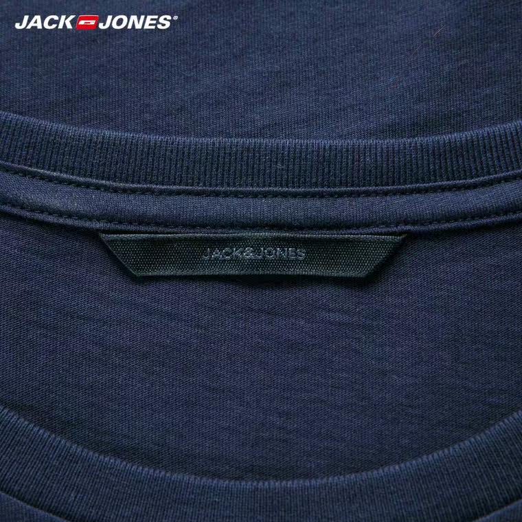 爆JackJones杰克琼斯夏纯棉印花男短袖T恤E|215301008