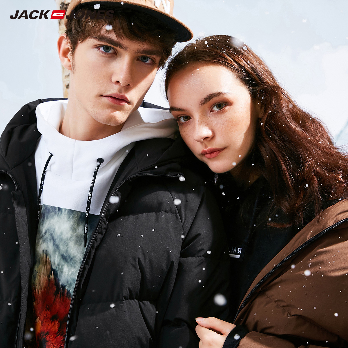 雙十一預(yù)售，充絨量250+g！Jack Jones 杰克瓊斯 男裝 冬季新款純色加厚羽絨服