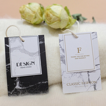 Clothing tag custom clothing trademark tag Necklace tag custom logo Korean womens clothing childrens clothing tag custom
