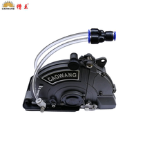 Slot king grooving machine shield Dust-free cutting machine No dead angle dust-proof protective cover water valve nozzle switch