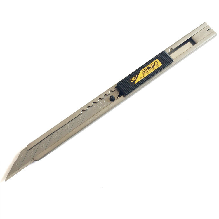 原装进口日本爱利华olfa sac-1(141b) 不锈钢 30度角小型美工刀