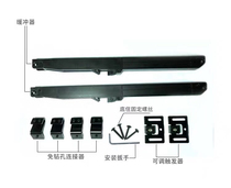 Barn door hanging rail mute damping buffer Moving door sliding door door closer Punch-free moving door buffer damping