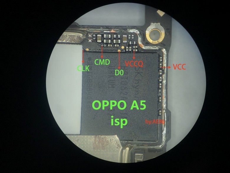 aetool编程器支持oppor15梦境版r15xa5k1a8免拆字库isp修复