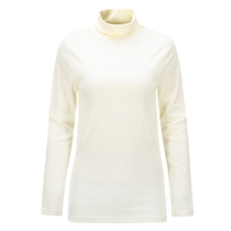 Naturally Inspired Wool Bureau Collaboration 100%Merino Ladies 190 Slim High Neck Long Sleeve T-Shirt