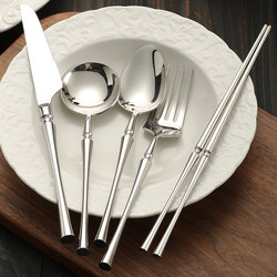 Western cutlery cutlery set Steak cutlery set Western cutlery set complete set of cutlery, fork and spoon three-piece French cutlery set