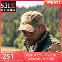 5 11 Outdoor Baseball Cap 511 Army Camo MC Pattern Duck Tongue Cap Casual Breathable Sunshade Tactical Cap 89063