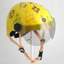 Foreign trade quality GOLEX multi-color four-season battery electric vehicle helmet with goggles and ear protectors passed the impact test