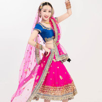 Yeman Indian Dance Next To the Shade Ha Bollywood Short Skirt Performance Suit Exotic dress Head yarn Dress Ensemble Purchase