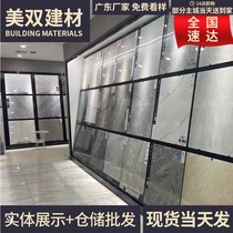 Guangdong Foshan floor tiles Diamond living room tiles 800x800 non-slip new simple light luxury warm color floor tiles