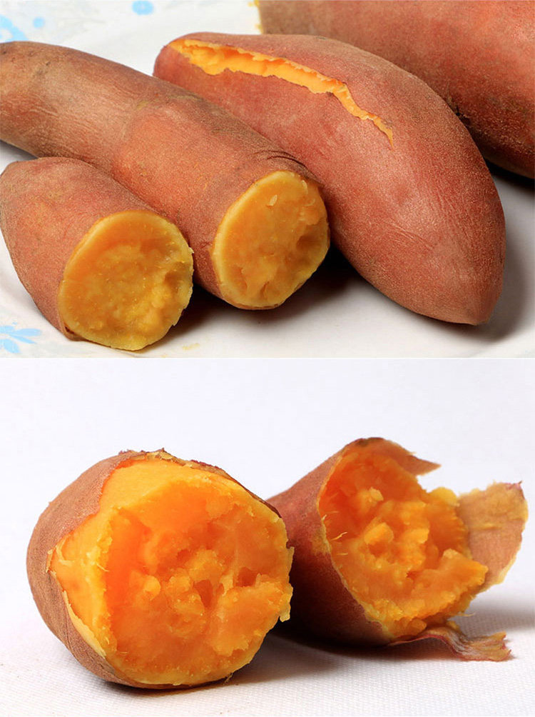 【黄心红薯】红薯新鲜黄壤地瓜生黄心番薯农家自种板栗红薯5斤包