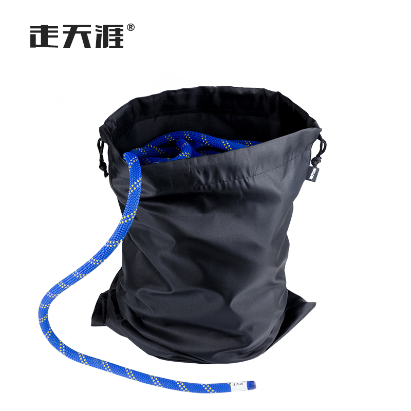 Go to the end of the world outdoor climbing climbing rope bag Simple storage bag Rope storage bag Wear-resistant rope bag