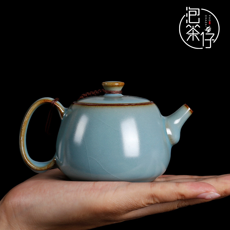 Pure manual open the slice your up ceramic teapot tea set single pot kunfu tea tea individual household to restore ancient ways small filter